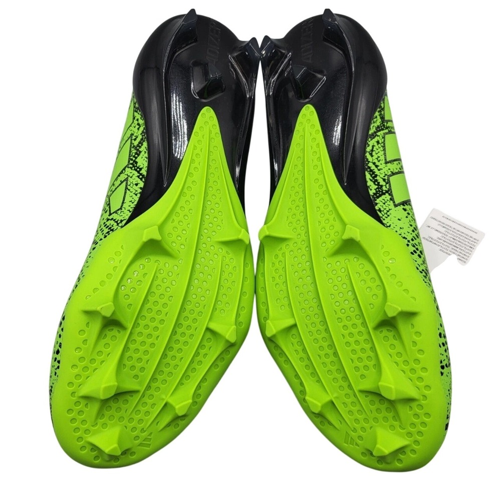 Adidas Adizero Electric 2. Baseball Cleats Mens 15 Green New Low JR7821 - Picture 5 of 6